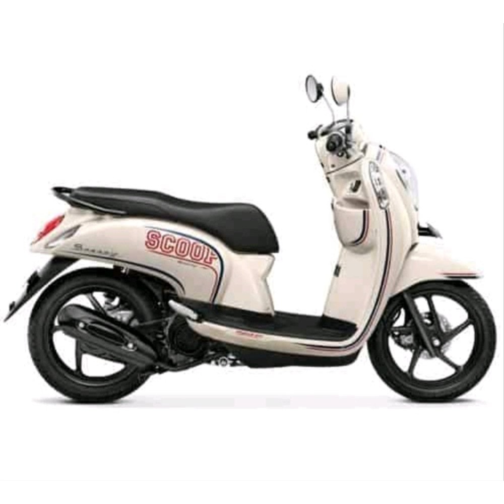 Sayap Honda Scoopy FI Warna Krem Tahun 2015