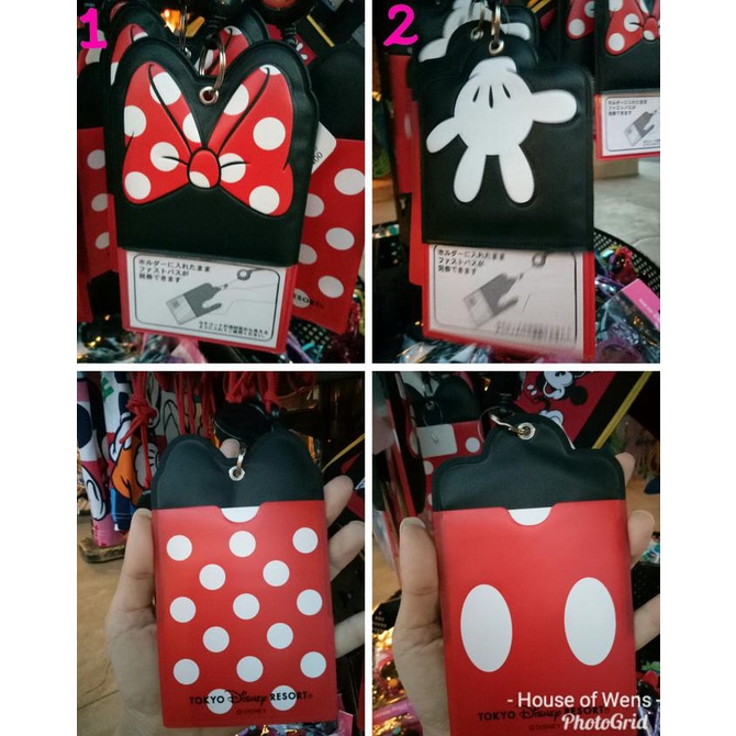 

NAME TAG DISNEYLAND MICKEY MOUSE - GANTUNGAN KARTU - LANYARD