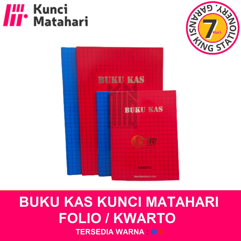 

BUKU KAS SOFTCOVER KUNCI MATAHARI KWARTO / FOLIO