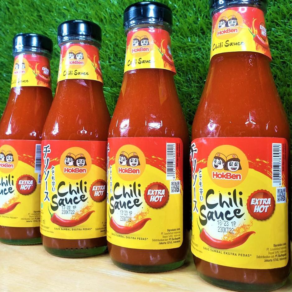 

HOT Product Chili Sauce Hokben 200ml / Sambal Hokben / Extra Hot / Halal