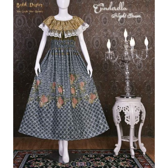 cod Cinderella by butik daster size L