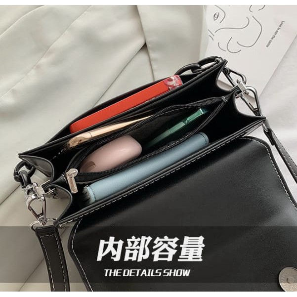JK T216 1KGG MUAT 2PCS TAS WANITA  SLINGBAG IMPORT SELEMPANG