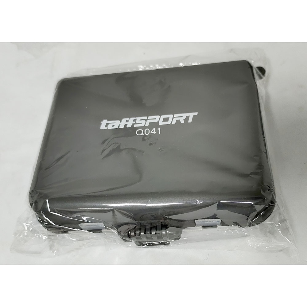 TaffSPORT Box Kotak Perkakas Kail Pancing Waterproof Case - Q041 - Black