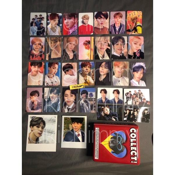Official Photocard Jimin dark and wild, YF, YNWA, Her, Tear, Answer, Persona, MOTS, Butter, POB Butt