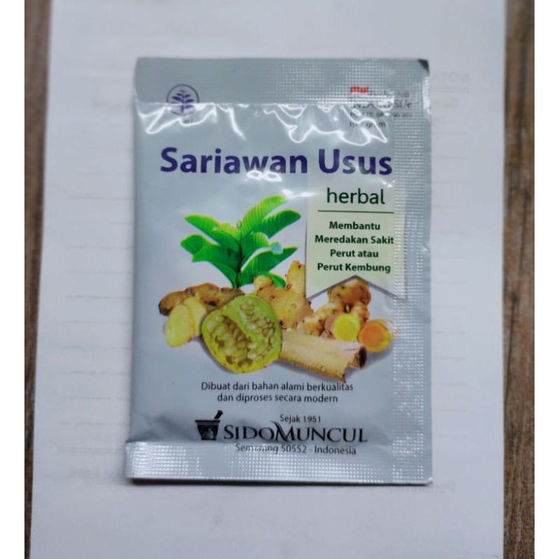 

JAMU SARIAWAN USUS SIDOMUNCUL