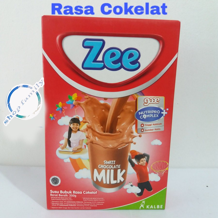 

ZEE REGULER COKELAT 350GR PER 1 BOX