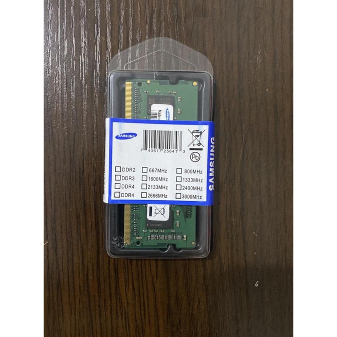 RAM LAPTOP SAMSUNG DDR4 4GB 2133 MHz 17000 ORI GAMING RAM NB DDR4 4GB
