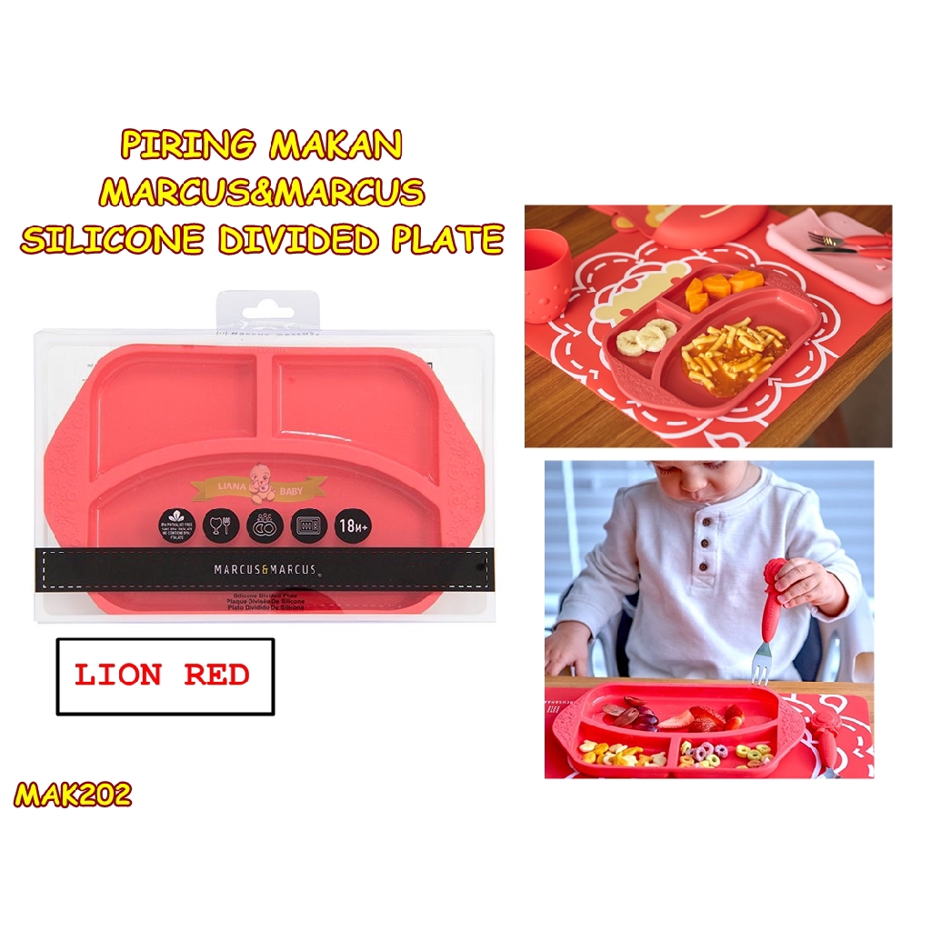 MAK202 PIRING MAKAN MARCUS&amp;MARCUS DIVIDED PLATE