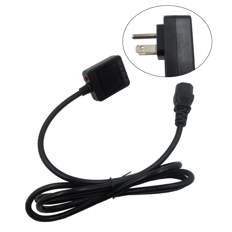 Btsg Kabel Monitoring Power Plug Digital Untuk Smart Socket Tester Detektor Daya Arus Tegangan US Versi 3Pin Data Dete