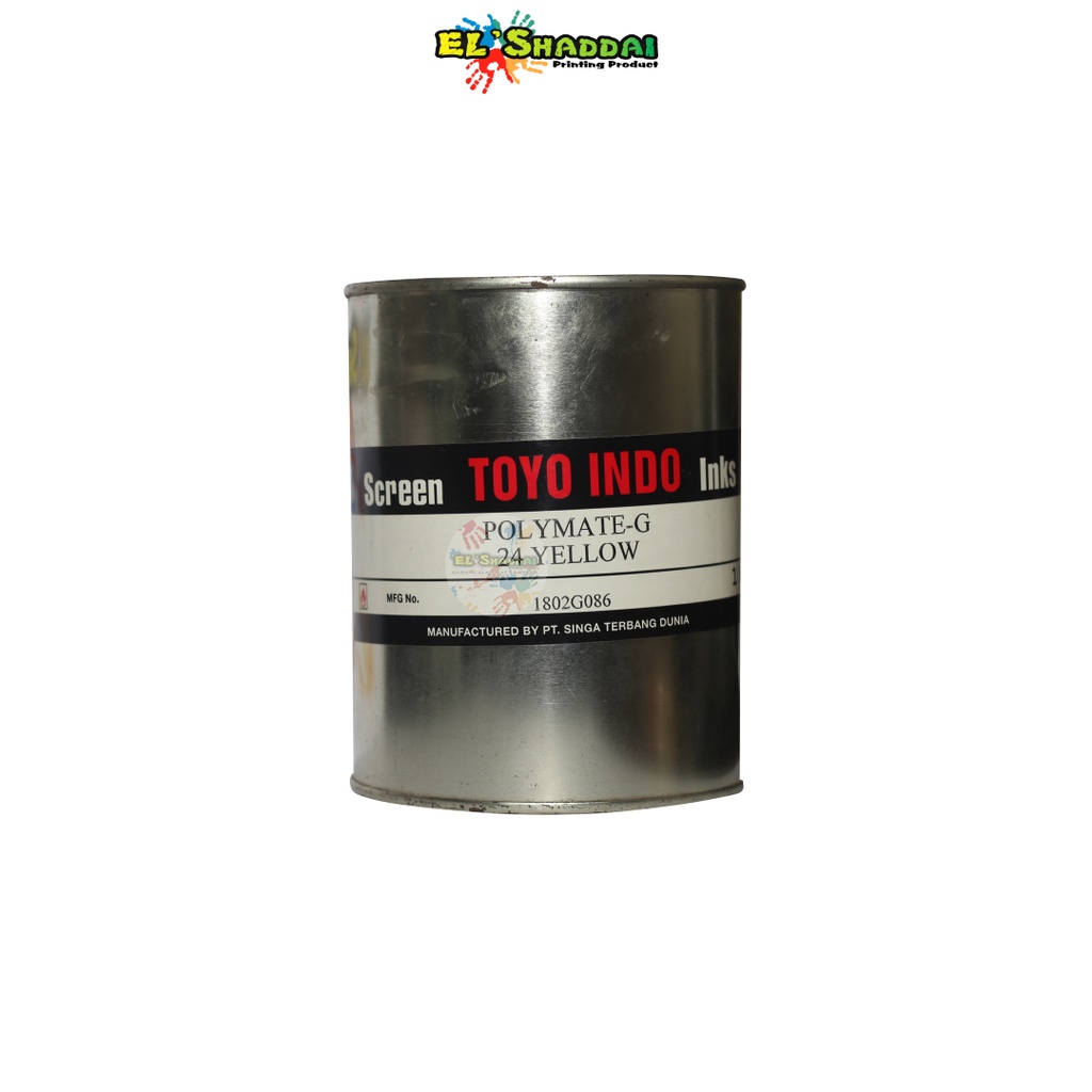 Cat sablon plastik TOYO POLYMATE-G 24 yellow sablon karung