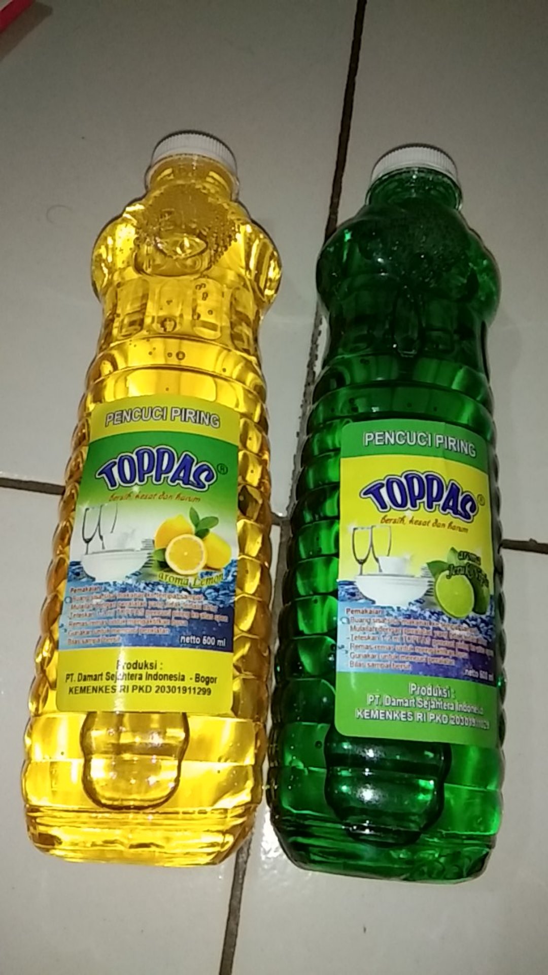 Sabun Cuci Piring Toppas Toppas