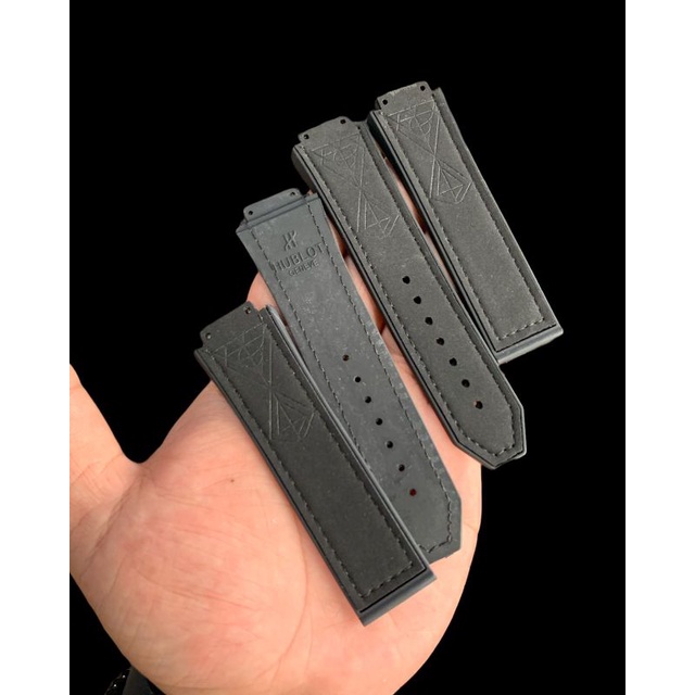 Strap Tali jam Tangan Hitam Motif keren