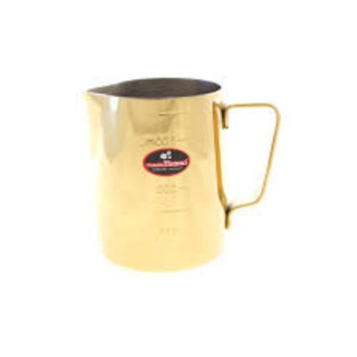 Tiamo - Milk Pitcher Golden Plating 360ml with Scale (HC7089)-2