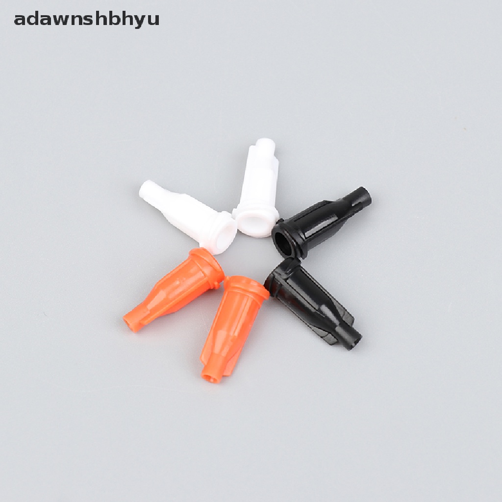 Adawnshbhyu 100Pcs Spuit Tips Caps Injector Dispenser Dispensing Jarum Sealing Plug