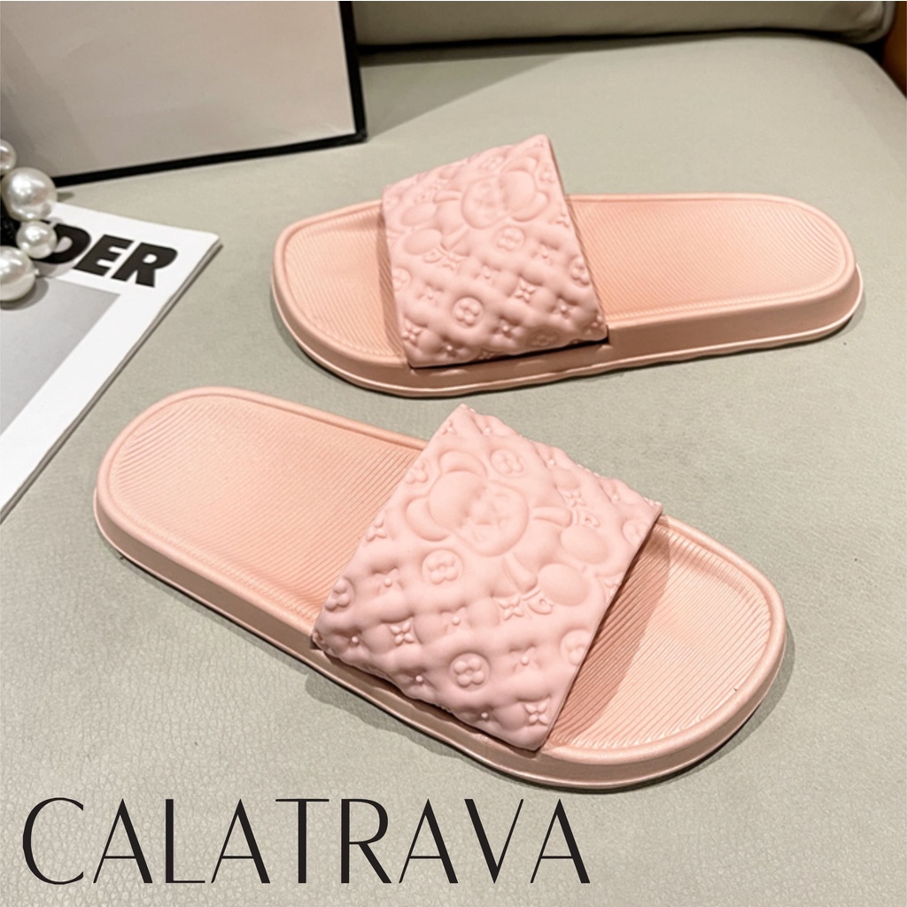 Sandal Jelly Wanita Calatrava Sendal Wanita Beruang Sandal Slop Anti Slip Wanita | V202-A39