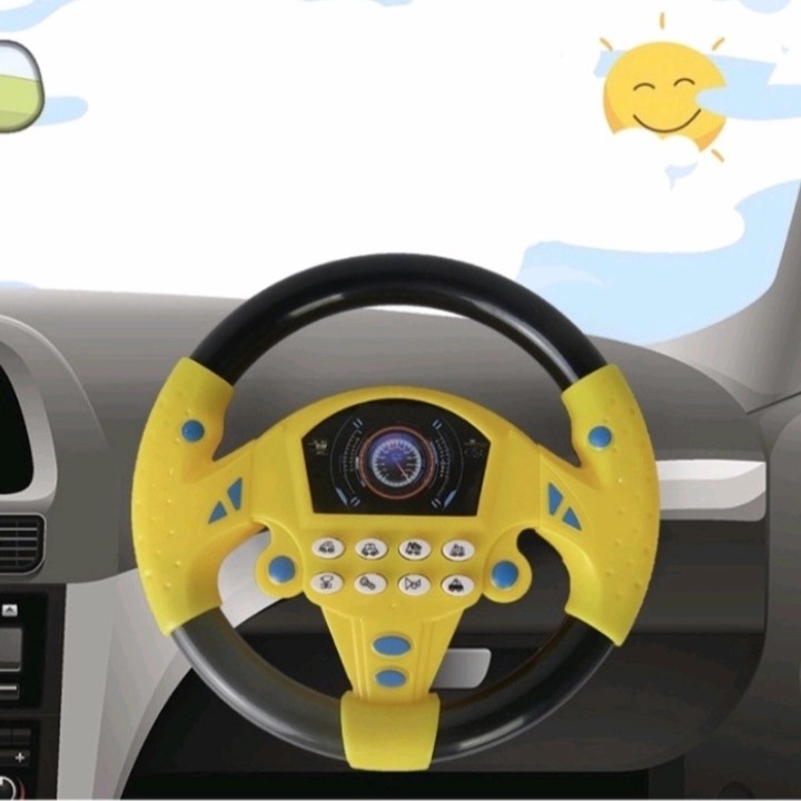 driver car steering wheel toys with sound kids