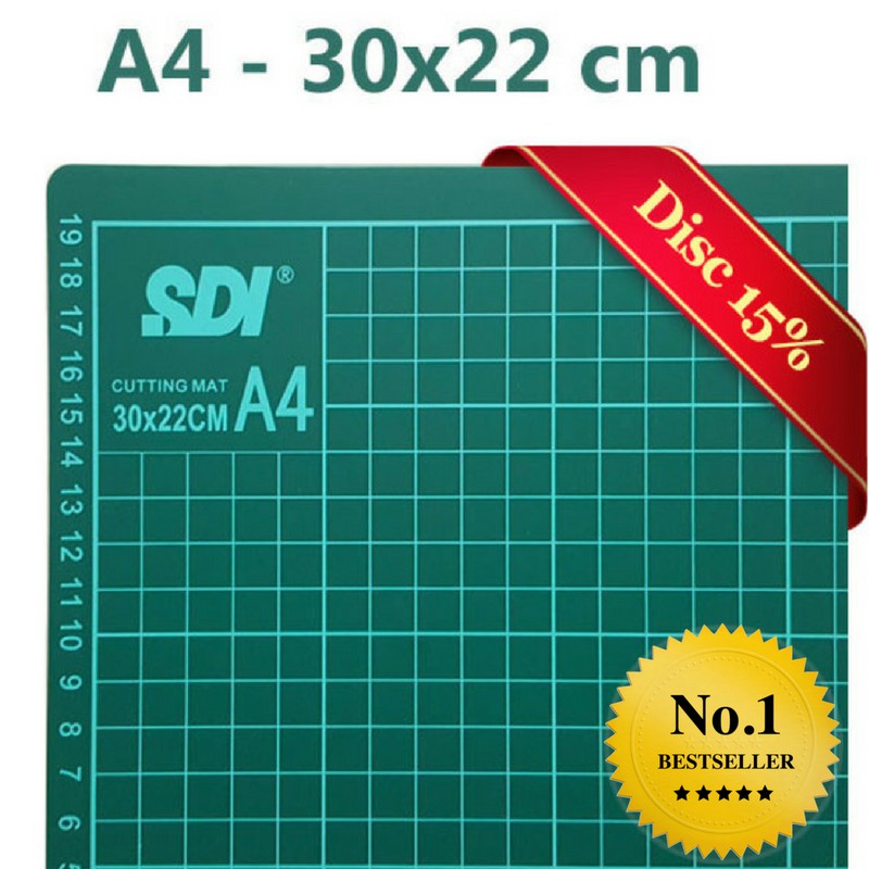 

BEST SELLER !! Cutting Mat SDI A4 - SDI Cutting Mat Ukuran A4 - Cutting Mat Bagus Harga Termurah