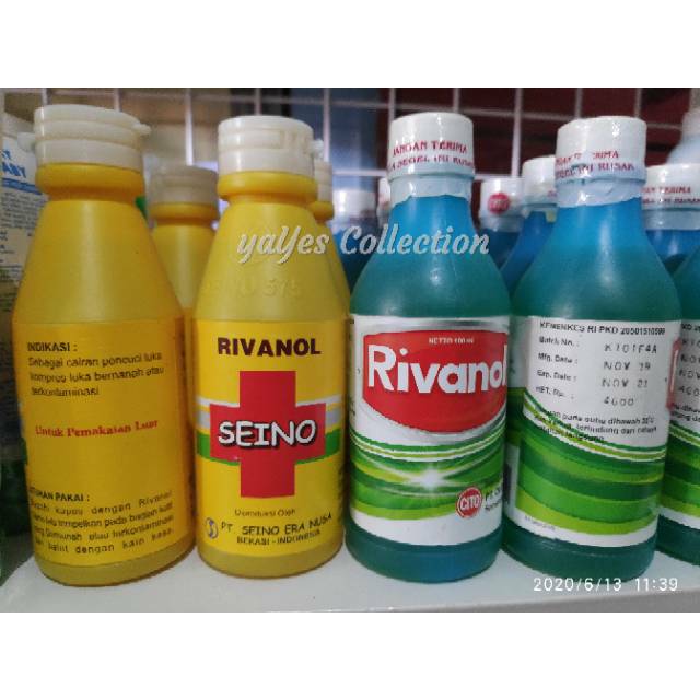 Revanol medica 100 ml antiseptic luka perlengkapan p3k Rivanol