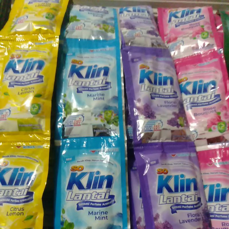 So Klin lantai isi 12 sachet