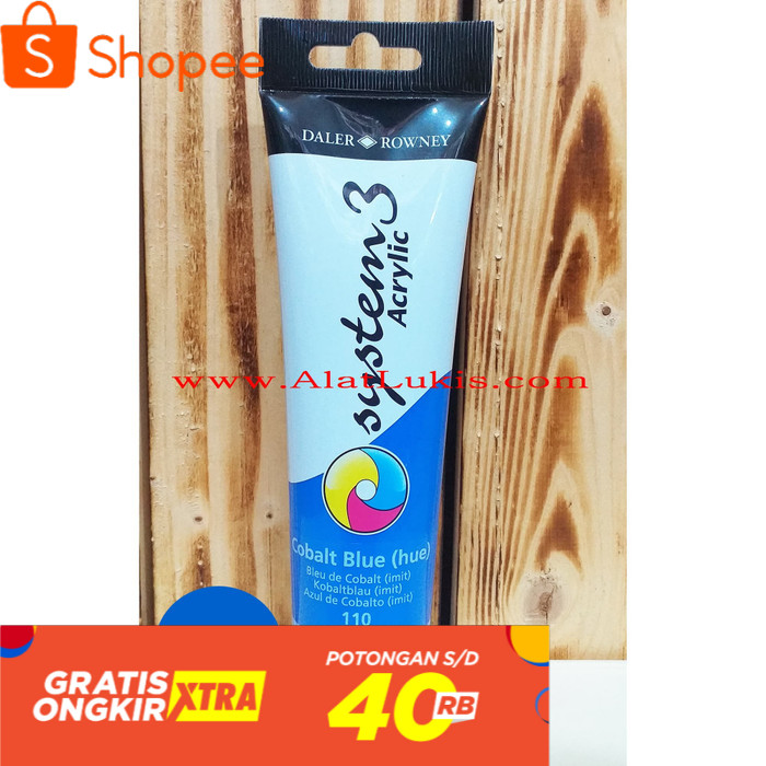 

Cat Akrilik System 3 150 ml warna Cobalt Blue Hue