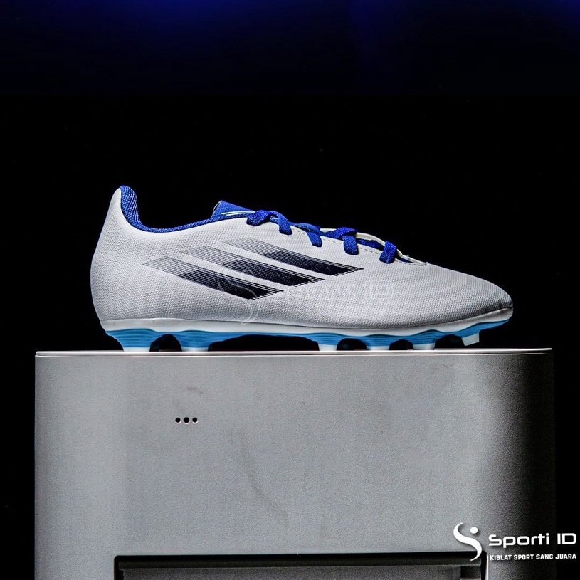 Sepatu Bola Anak Adidas X Speedflow.4 J FxG - White Skyrus GW7519 Original