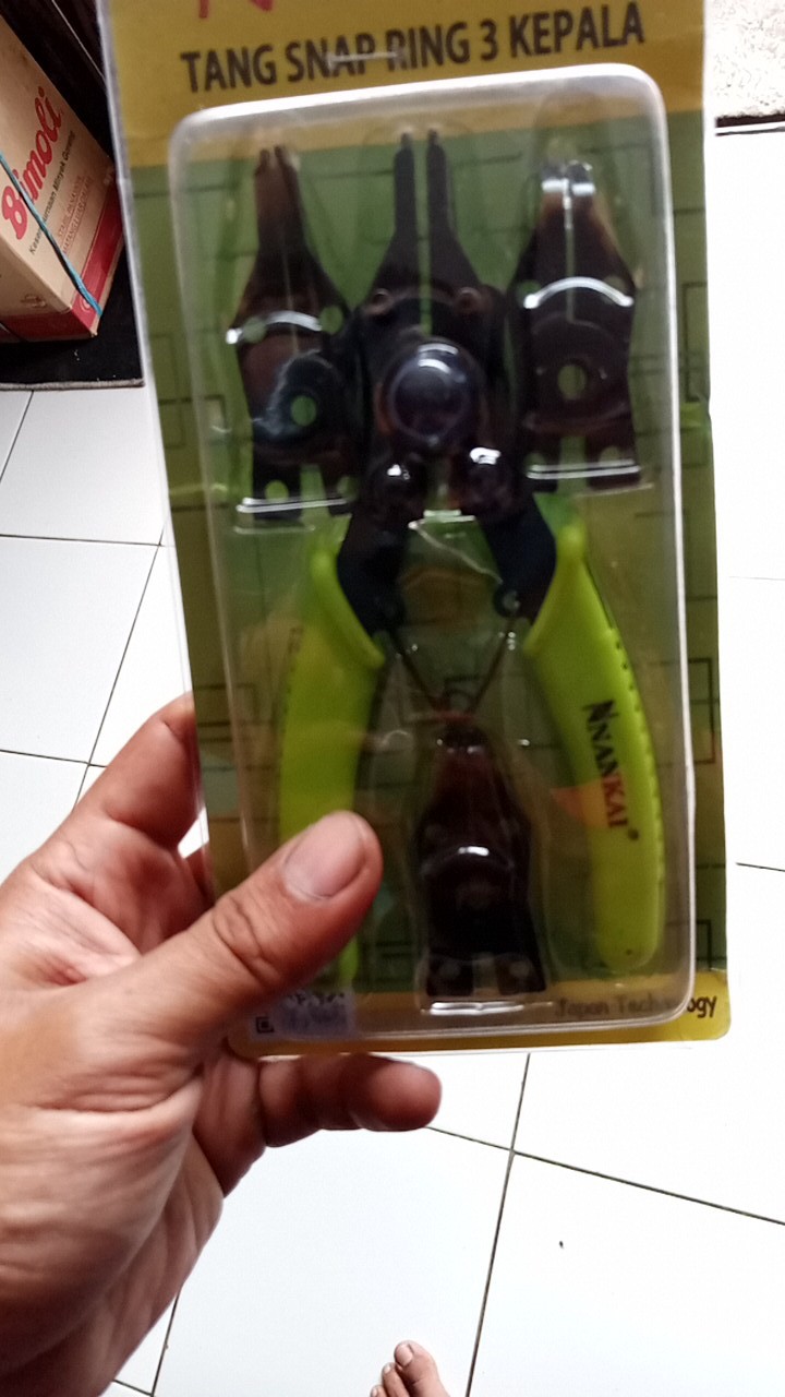 Tang Snap Ring 3 Kepala Nankai