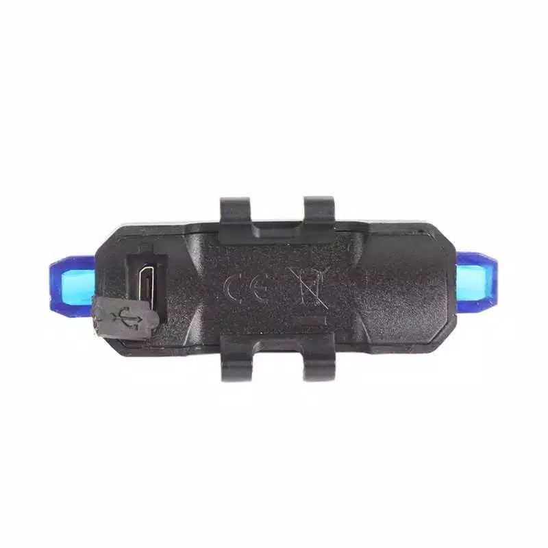 Lampu Sepeda 5 LED Taillight Rechargeable - Bike Lamp DC-918 lampu belakang sepeda