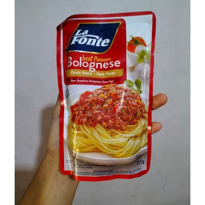 La Fonte Bolognese Saus Spaghetti 315gr