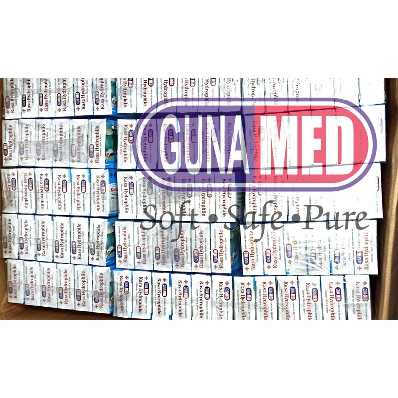 GUNAMED KASA STERIL 16X16 ISI 12 BOK HARGA GROSIR