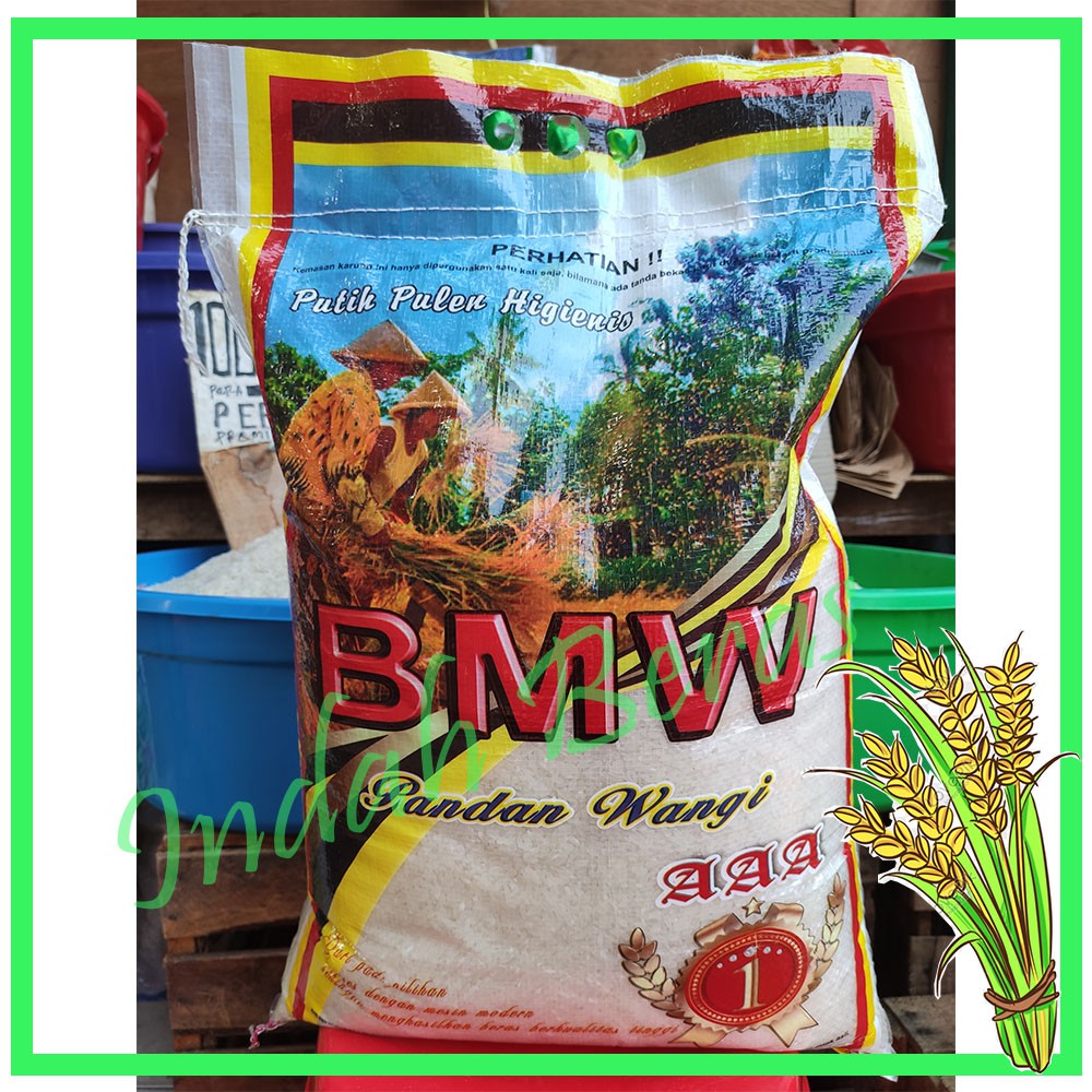 

BERAS BMW PANDAN WANGI KUALITAS AAA 5 KG