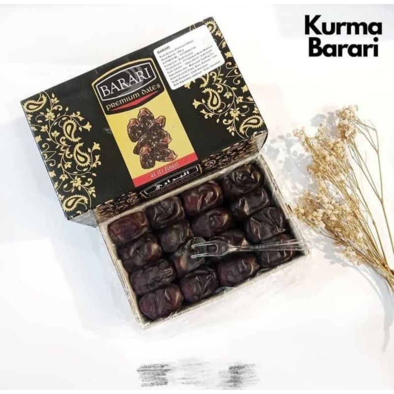 Kurma Bam Barari Premium 550 Gr | Kurma Anggur | Kurma Madu Original