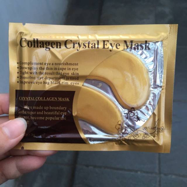 COLLAGEN GOLD CRYSTAL EYE MASK