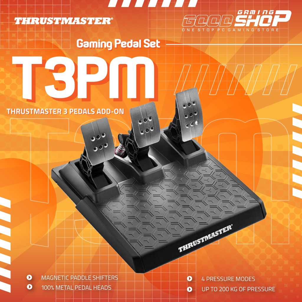 Thrustmaster T-3PM 3 Pedals Add-On - Gaming Pedal Set