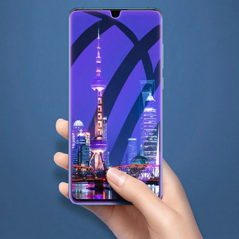 3in1- Tempered Glass Blue Light Xiaomi Redmi Note 8 TG Anti Gores Layar Kamera Radiasi Redmi Note 8t