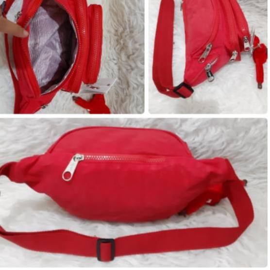 Terbaru RLR TAS 100% ORINAL - KP902 Waistbag/Tas Pinggang Kipling 7Slet Unisex 