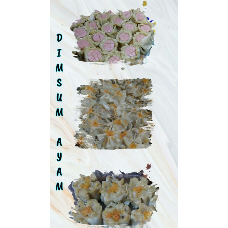 

DIMSUM SIOMAY AYAM SIAP KIRIM/DIMSUM AYAM FROZEN/DIMSUM READY