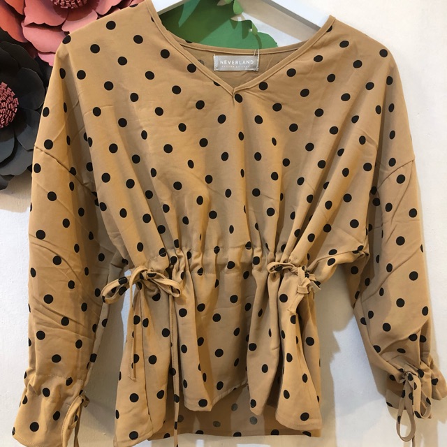 tunik polkadot