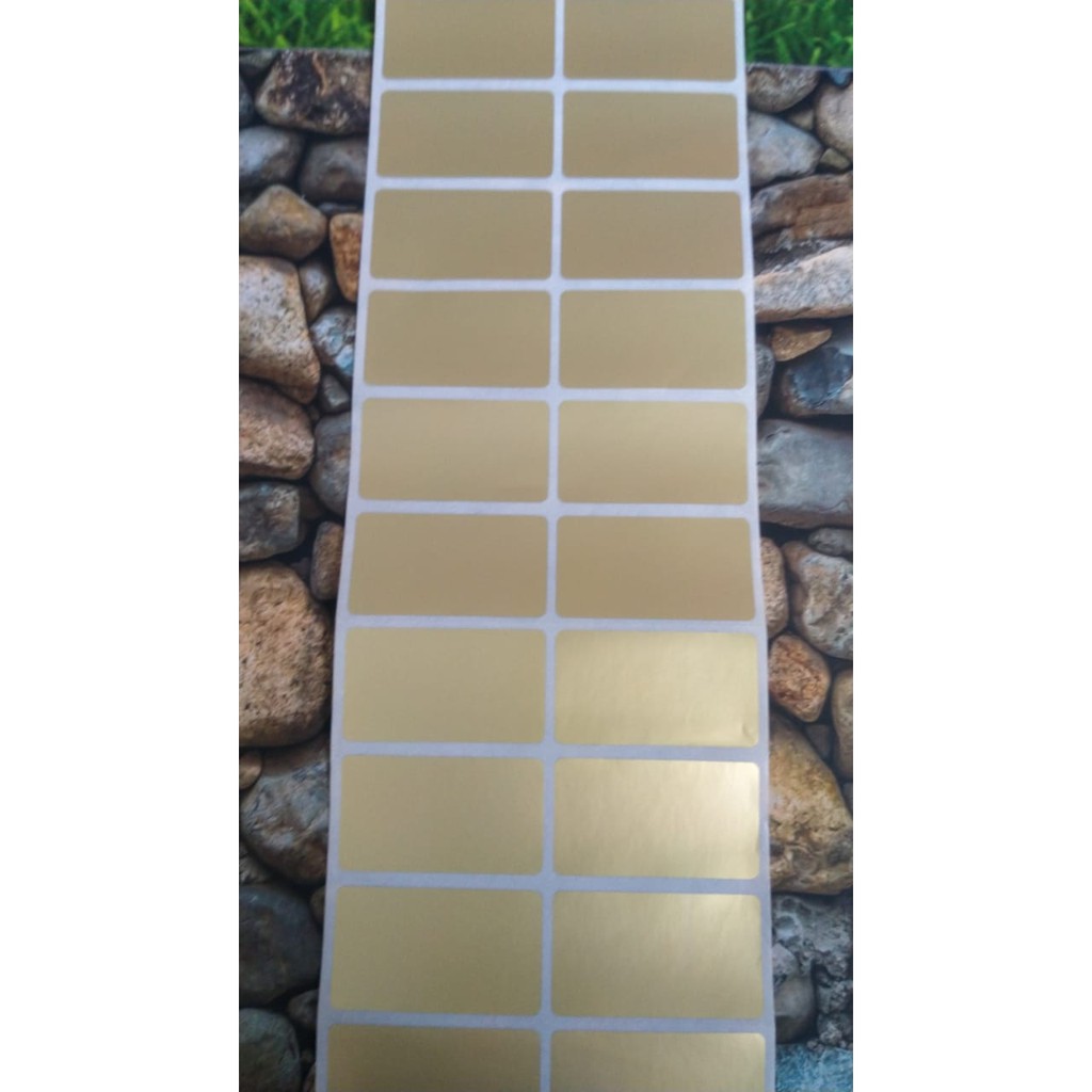 

STIKER NAMA WATERPROOF GOLD