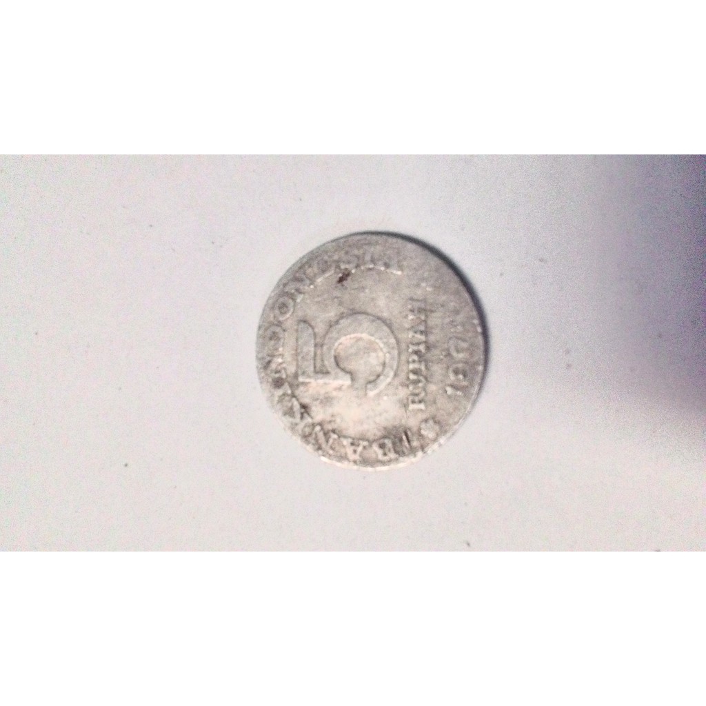 uang koin lama 5 rupiah tahun 1974 gambar keluarga berencana