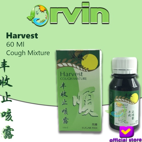 Terbaru Harvest Cough Mixture - Isi 60 Ml / Obat Batuk