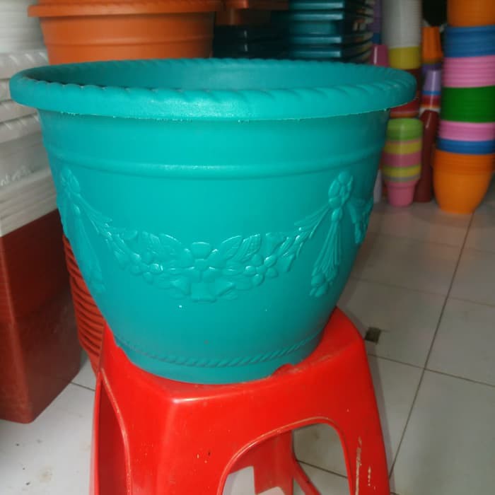 Pot Plastik Shallom 35Hijau