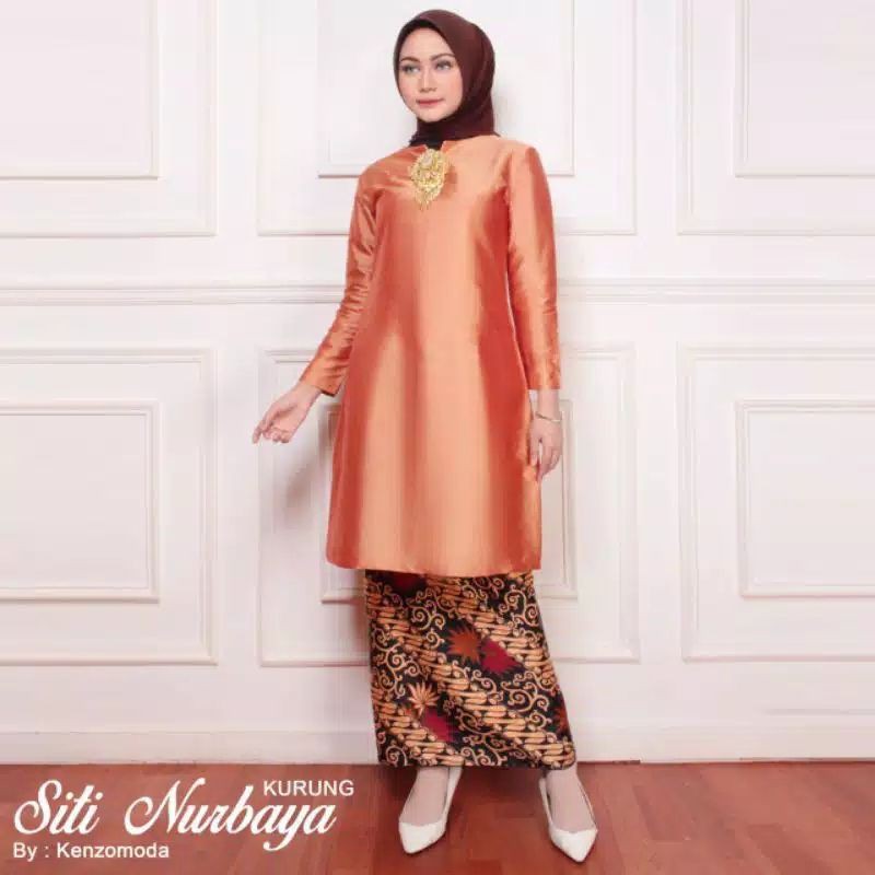 SETELAN KEBAYA KURUNG/KEBAYA SITI NURBAYA/KURUNG MELAYU/SERAGAMAN TUNIK TAFETTA