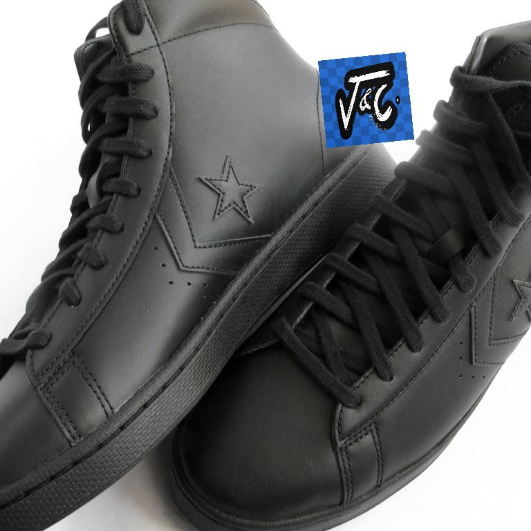 converse pro mid leather