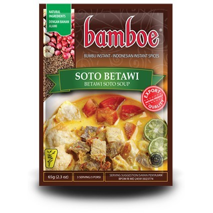 

BAMBOE BUMBU SOTO BETAWI 65 Gram
