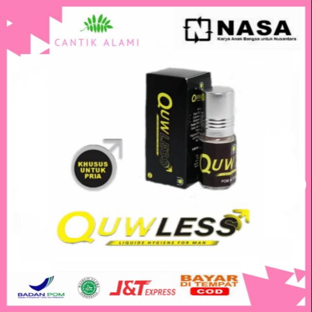 Quwles Nasa Herbal Quwless Liquid Hygiene for Man Halal