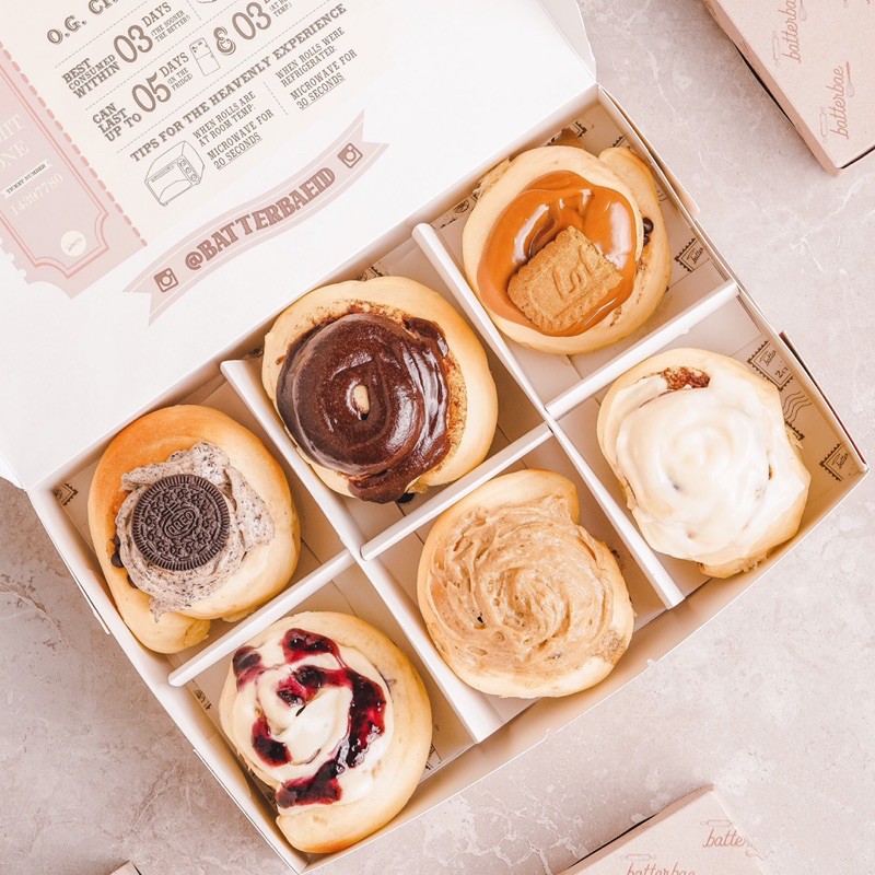 

Cinnamon Rolls BOX OF 6