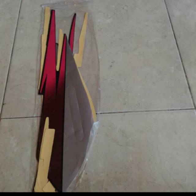 Striping stiker les body gl pro 95 merah