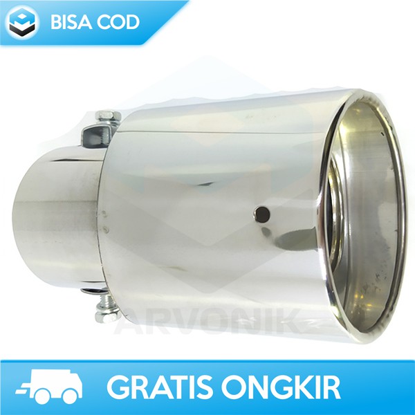 UJUNG KNALPOT MOBIL VARIASI RACING OTOHEROES PQG-001 MUFFLER ORIGINAL