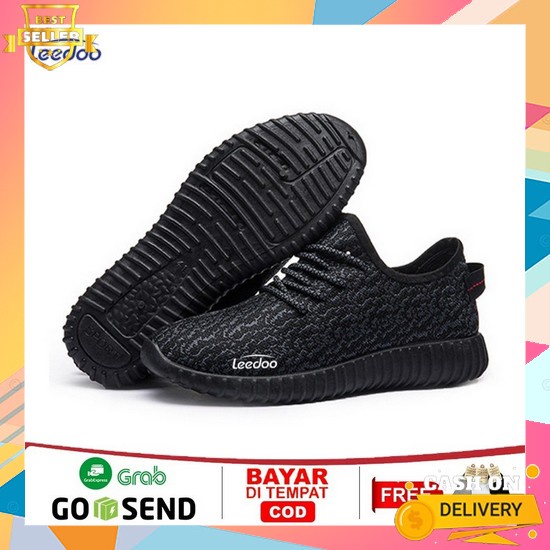 0 Leedoo Sepatu Pria Sneakers Casual Running Fashion Terbaru Mr207