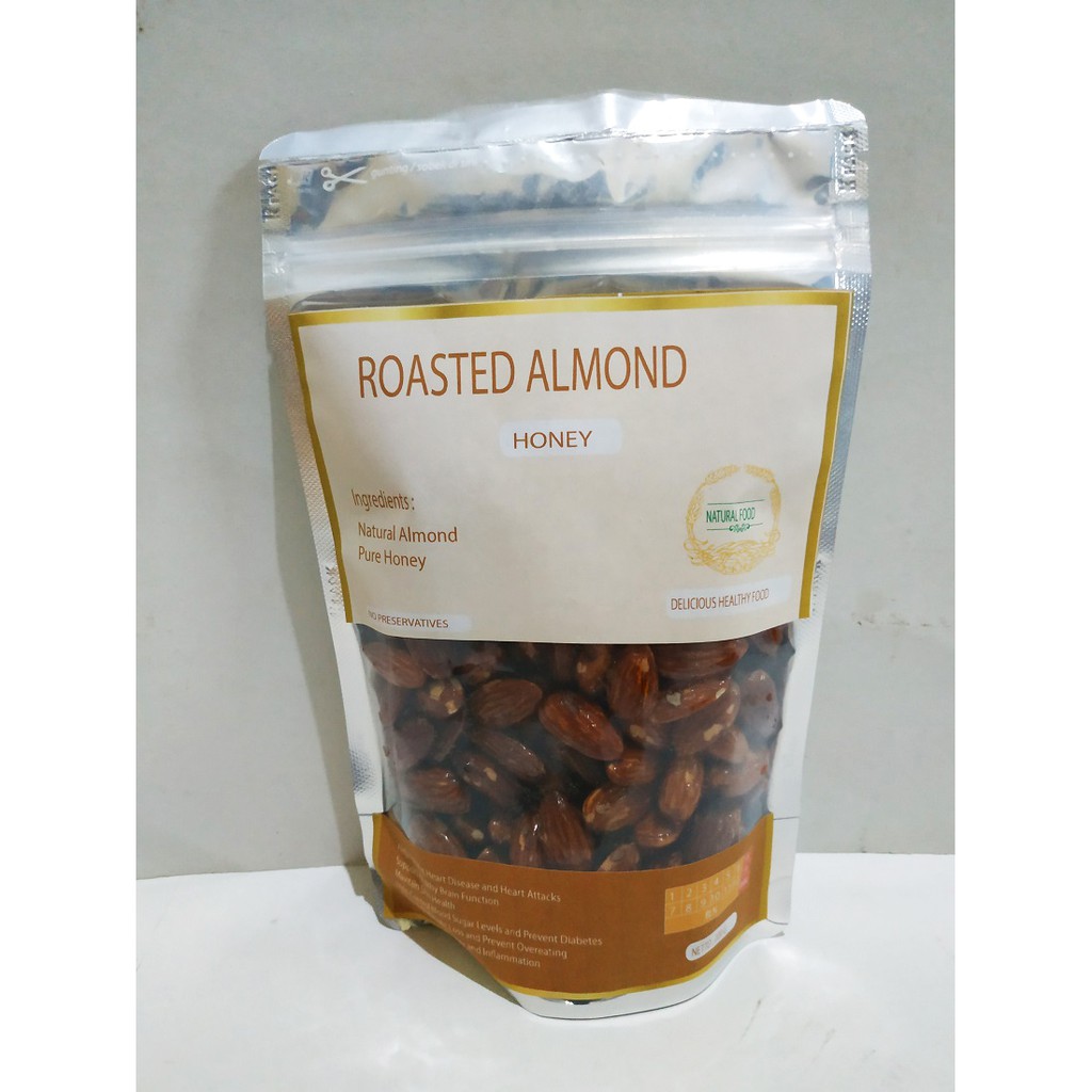 

Honey Roasted Almond/Almond Panggang Madu 200 gr